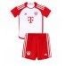 Bayern Munich Alphonso Davies #19 Hemmadräkt Barn 2023-24 Kortärmad (+ Korta byxor)